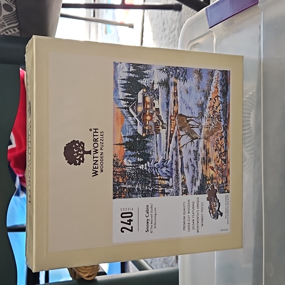 240 piece wooden puzzle